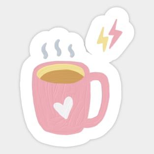 caffeine in coffee Sticker